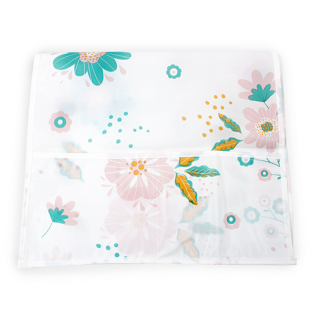 Capa Protetora Estampa Flor Rosa Para Microondas e Fornos