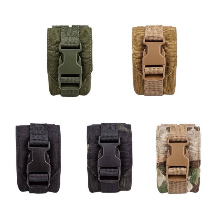 Bolsa de acessórios tático transfronteiriça multifuncional camuflada bolsa de granada MOLLE bolsa de colete 1.000d bolsa
