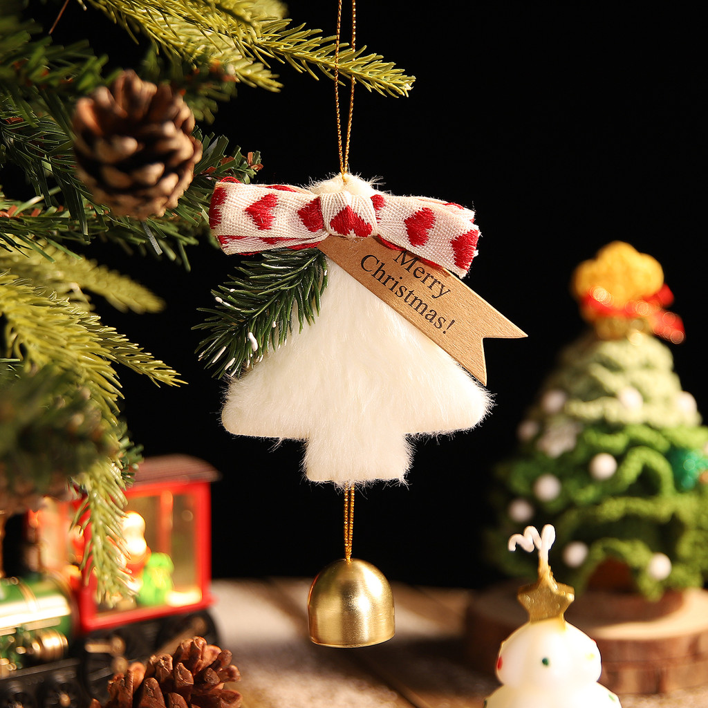 Árvore de natal decorações de natal atmosfera cena decoração sino guirlanda porta pingente decorações foto adereços