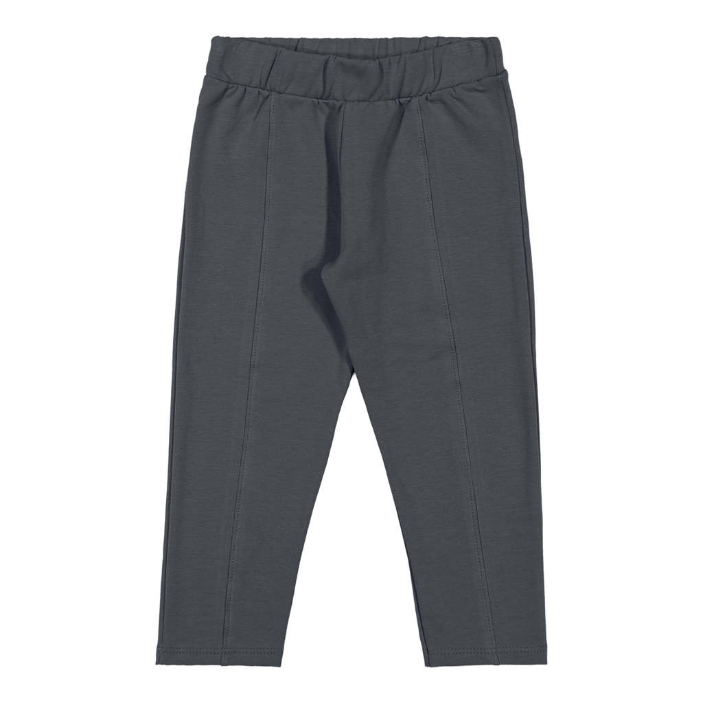 Calça Legging Infantil Menina Com Recorte Elian Cinza