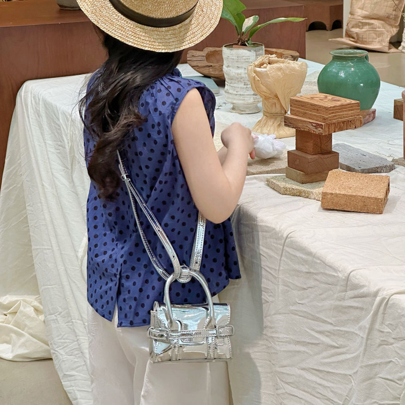 Crianças sacos 2026 novo estilo moda Laser meninas saco do mensageiro moda princesa bolsa acessórios do bebê saco na mod