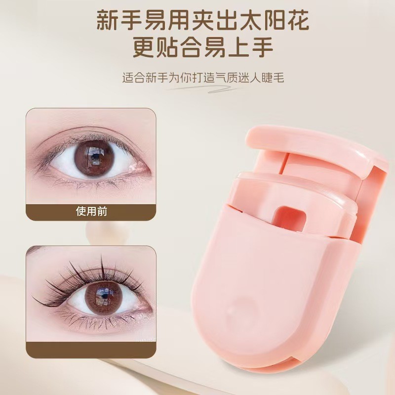 Curvador de Cílios de Plástico para Curvatura e Estilização Natural, Ferramenta Auxiliar para Cílios com Curvatura Local