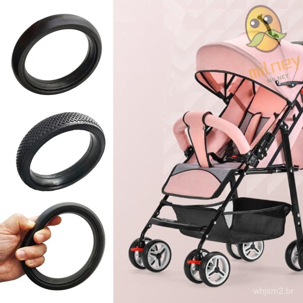 Pneu de Roda para Carrinho de Bebê MILLNEY, Borracha Infantil, Babyzenes Yoyo Yoya YuYu