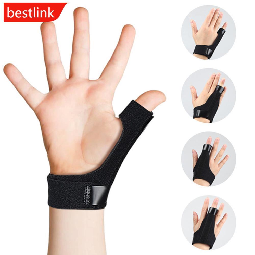 BESTLINK Crianças Cinta De Fixação De Dedo Polegar Tala Ajustável Confortável Respirável Suporte De Articulação Protetor