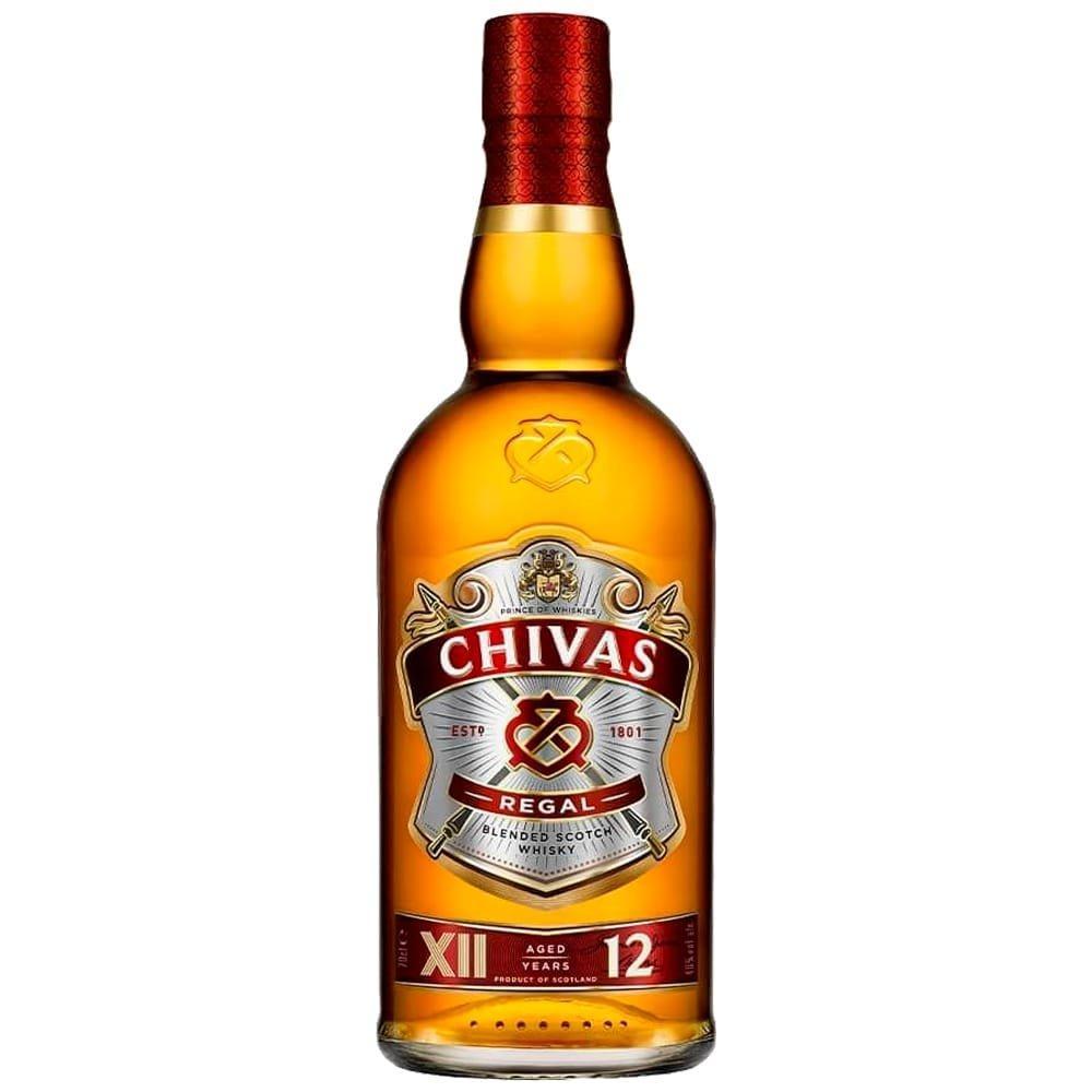Whisky 12 Anos Chivas Regal 750ml