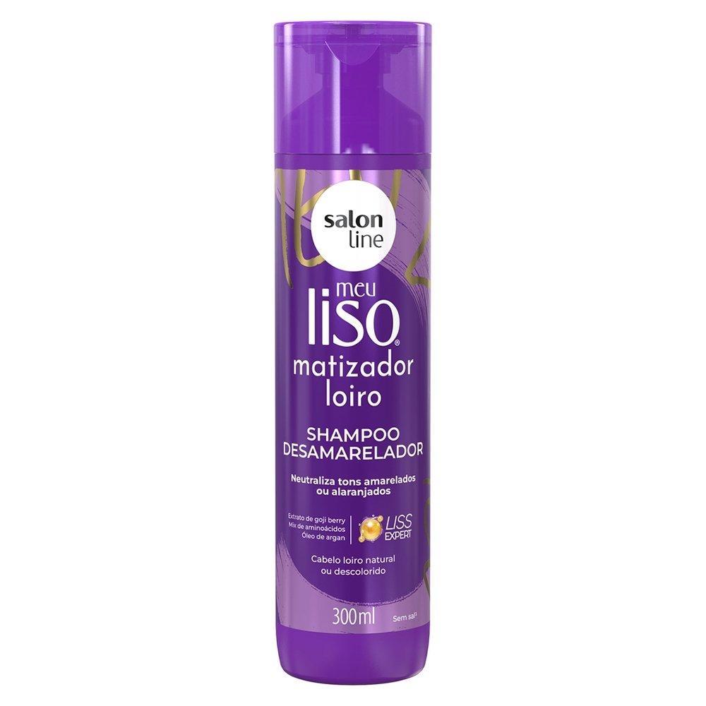 Shampoo Salon Line Meu Liso Matizador 300ml