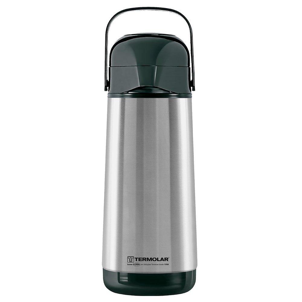 Garrafa Térmica Lumina 1 Litro Pressão Inox