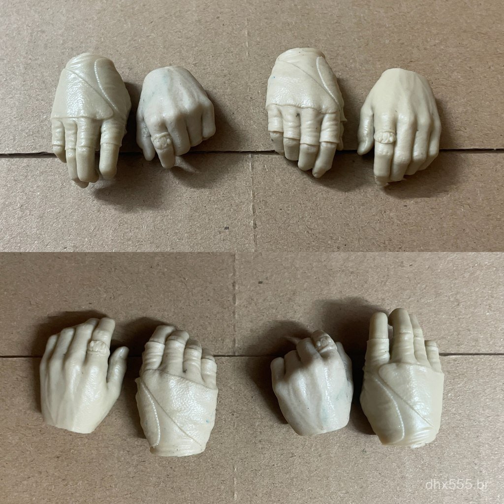 Acessório de mão popular INART do Aragorn de O Senhor dos Anéis, mão com anel, mão de figura de soldado de 12 polegadas,