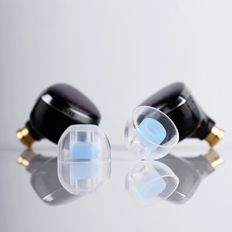 Ponta De Ouvido De Silicone Confortável Estone Para NICEHCK C04 Em Fones Intra-Auriculares Com Vários Tamanhos E Tex Ami