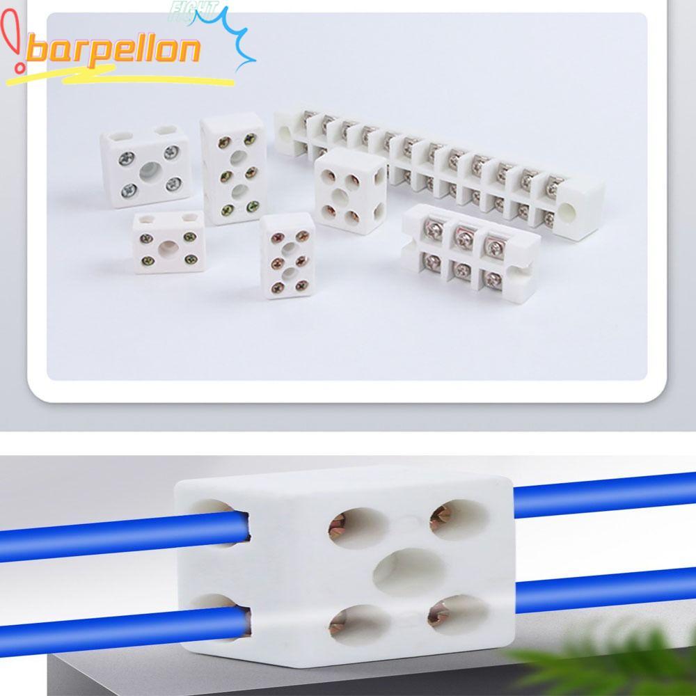 Terminais De Conector De Fio De Parafuso BARPELLON , 1 Em 1 Saída 2 2 Saídas Bloco Terminal De Fiação Cerâmica , Elétric