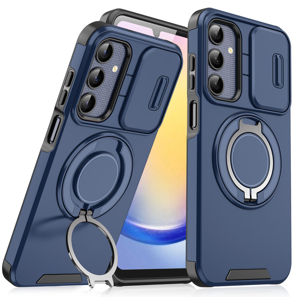 Para Samsung Galaxy A15 5G Caso A15 De Telefone Dever Armadura Robusta Suporte Magnético Slide Câmera Proteção Capa