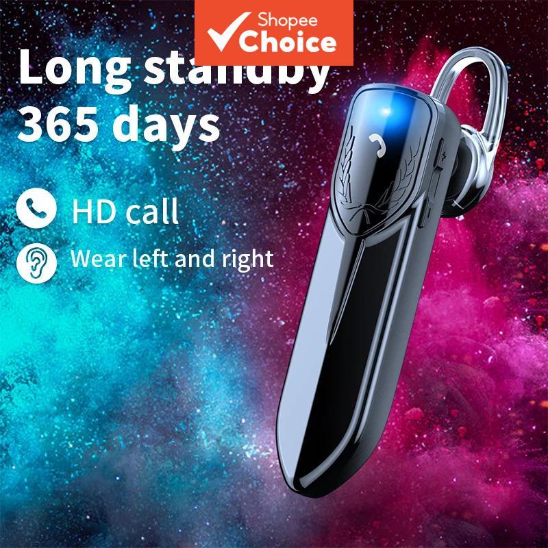 Fone de Ouvido Bluetooth M81 Sem Fio, Fone de Ouvido Único para Negócios, Música, Esportes, Som HIFI HD, Fones à Prova