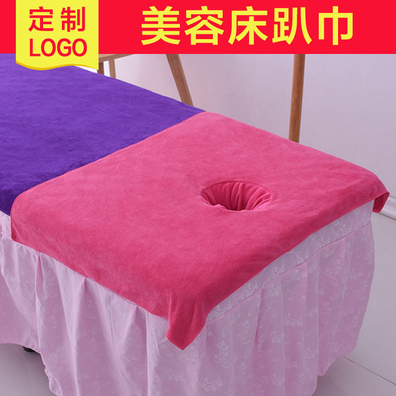 Salão de beleza buraco toalha folha de cama beleza cabeceira deitado toalha massagem colcha dedicado buraco almofada toa