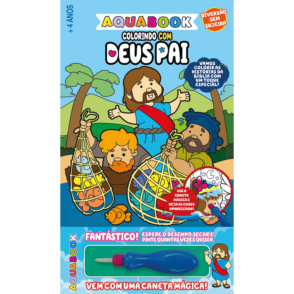 Colorindo com Deus Pai Aquabook