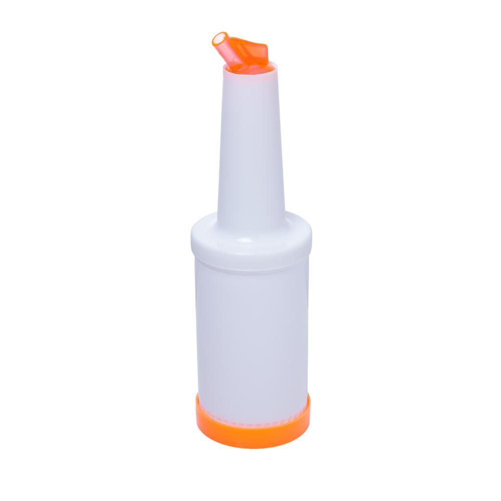 Frasco Pourer 1L Laranja Plástico