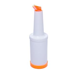 Frasco Pourer 1L Laranja Plástico