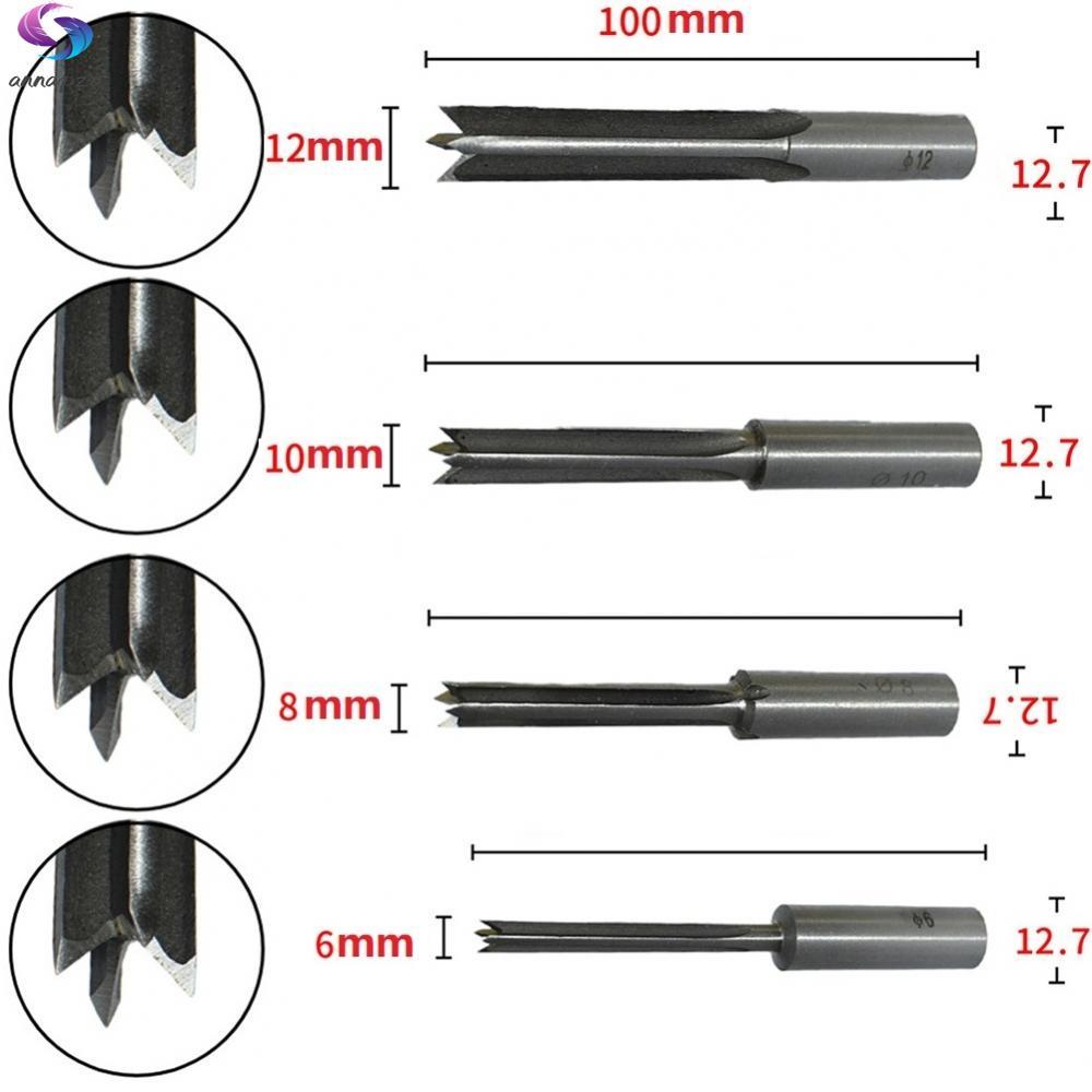 Broca Positiva Da Espiga Máquina Do Balanço De Aço De Alta Velocidade Para Trabalhar Madeira 6mm 12mm