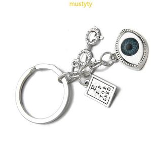 Melhor Chaveiro Criativo Ocular Aço Inoxidável Para Funcionários Médicos E Amigos Chaveiros Engraçados Chave