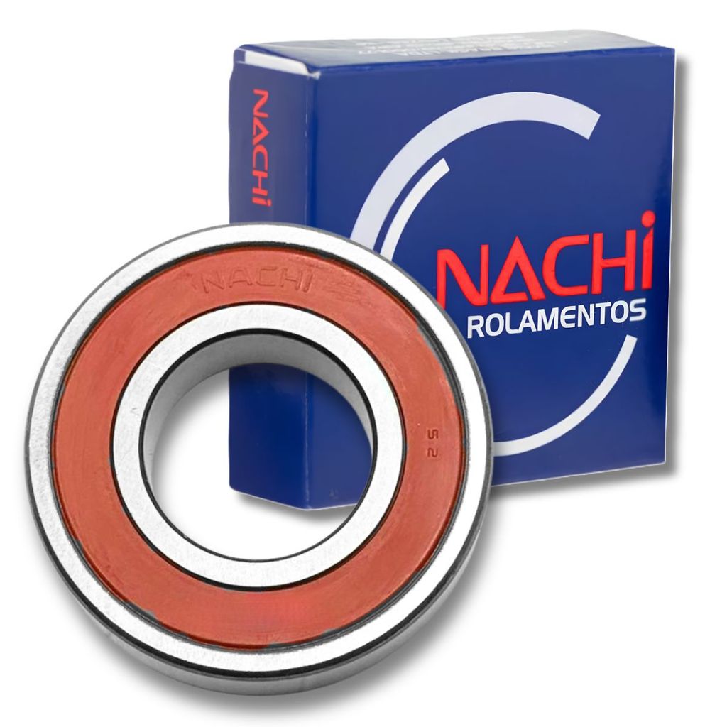 Rolamento Roda Flange da Coroa Fazer 250 / Fazer 150 / Factor 125 6004 Nachi
