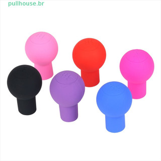PULLHOUSE Shift Knob Capa Acessórios Automáticos Vara Alavanca Escudo 5 Engrenagem Anti-skid Manual Botão De