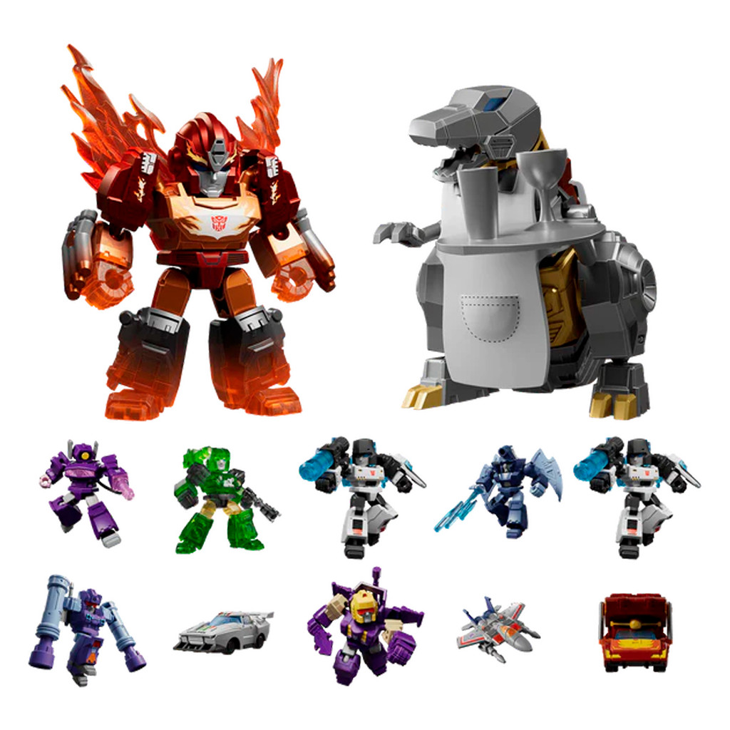 Boneco Articulado Montável Blokees Transformers Defender 04 Tyrants Fury Colecionável Model Kit