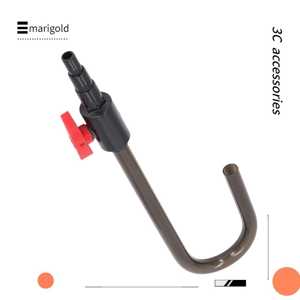 Tubo De Enchimento De Água De Aquário MARIGOLD , Recarga Montado Na Parede Com Gancho Curvo , Interruptor De Fluxo