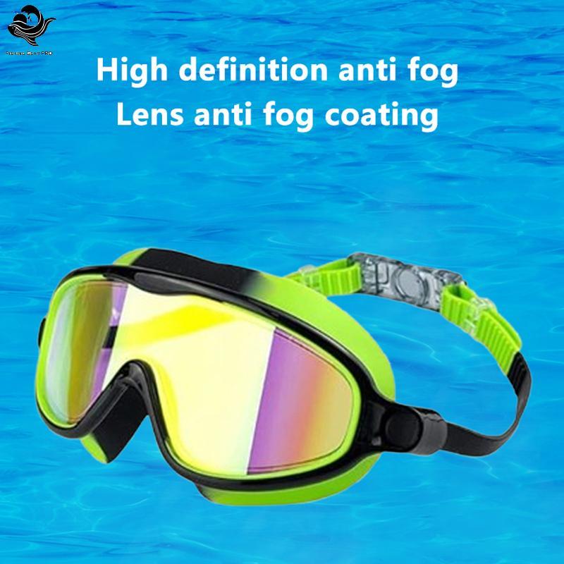 PFG 2 Pa Crianças Óculos De Natação Para 3-15 Proteção UV Anti-Nevoeiro Piscina Água Meninos Meninas Juventude Criança F