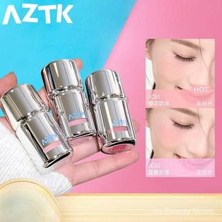 Aztk Liquid Liquid Blush Highlight Repair Jc01 Creme Vermelho Sol Feminino Queixo Roxo Maquiagem Nude Matte Expansão Cor