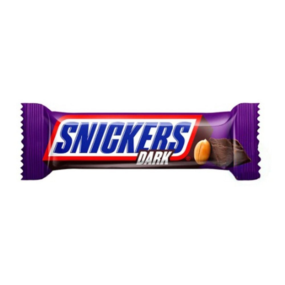 Chocolate Snickers Dark 42g - Embalagem com 20 Unidades em Oferta na Shopee