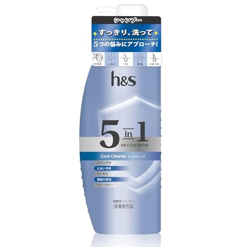 Bomba De Shampoo H & S 5 Em 1 Cool Cleanse-Envio Do Japão -