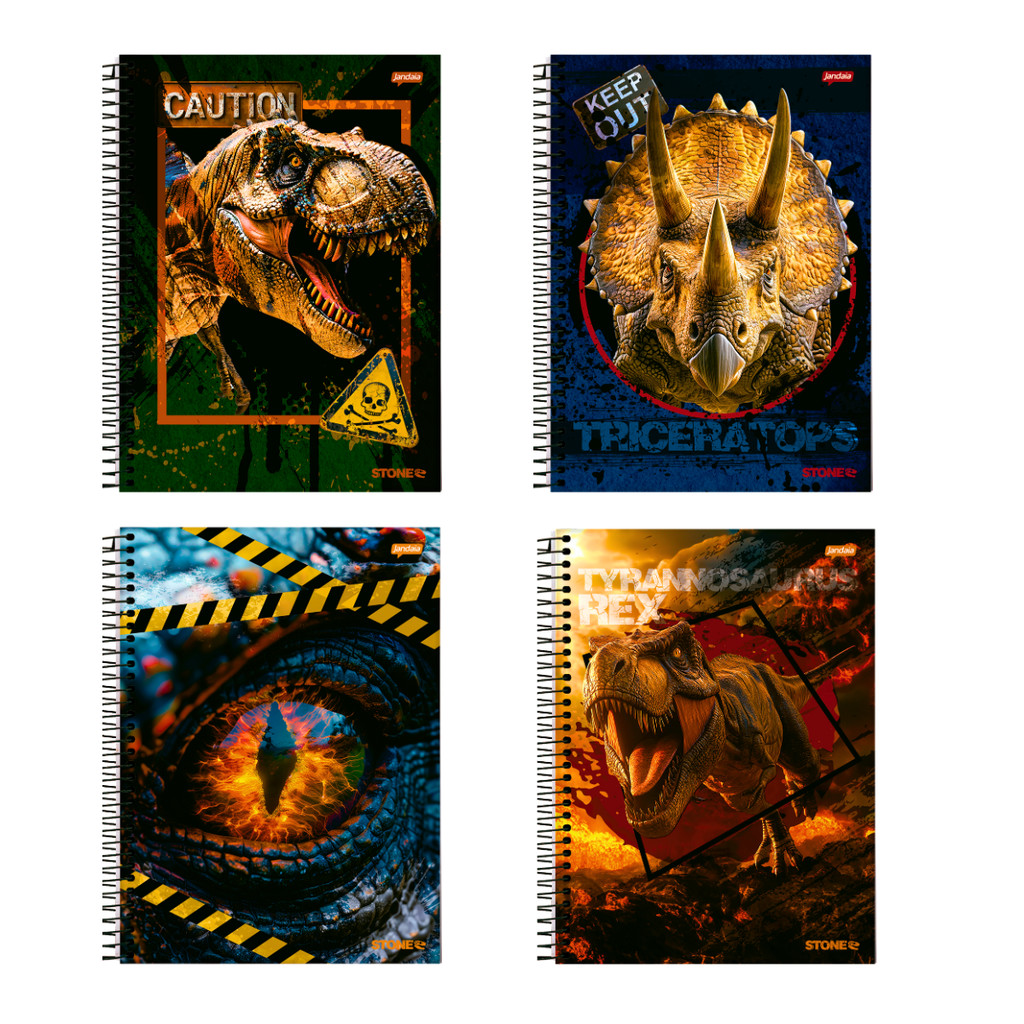 Caderno 01 Matéria Universitário  80 Folhas Stone - Jandaia em Oferta na Shopee