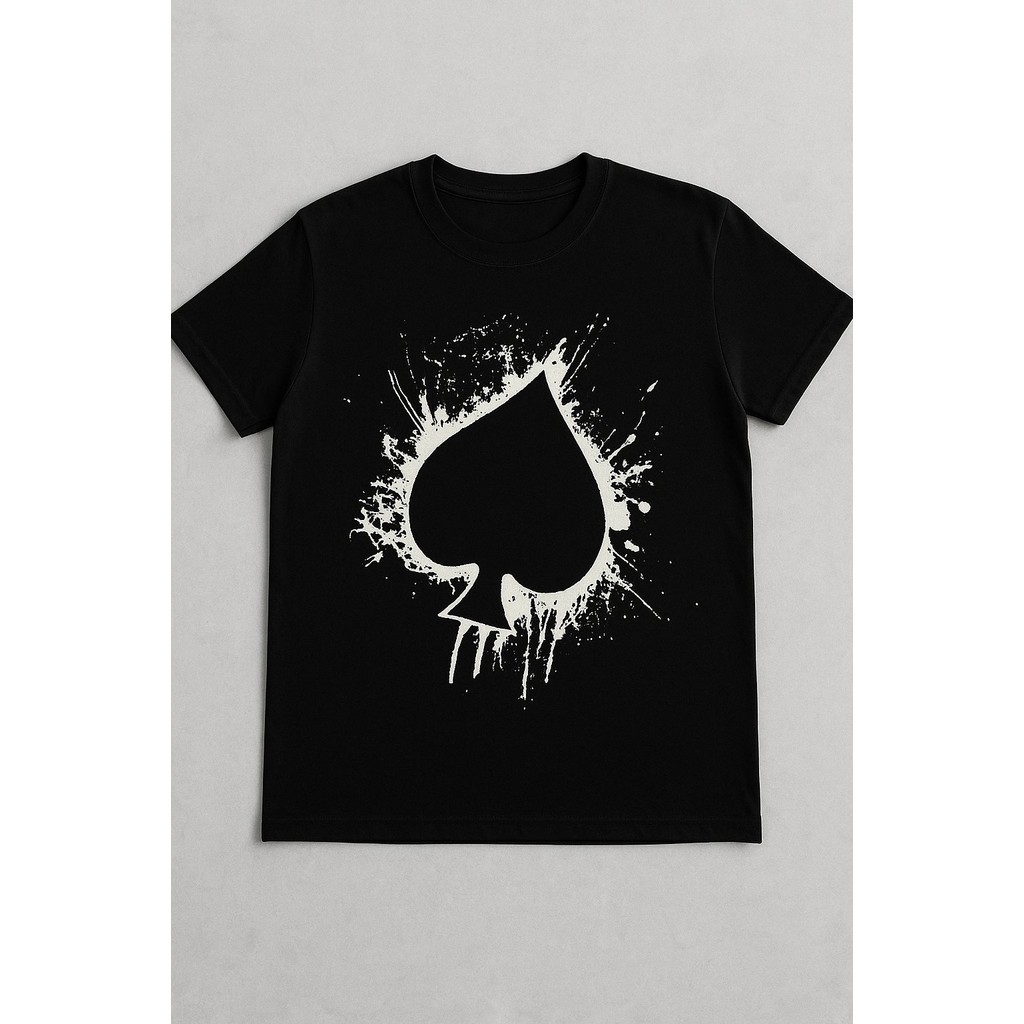 Camiseta Ace of Spades Camisa Cards Joker Poker