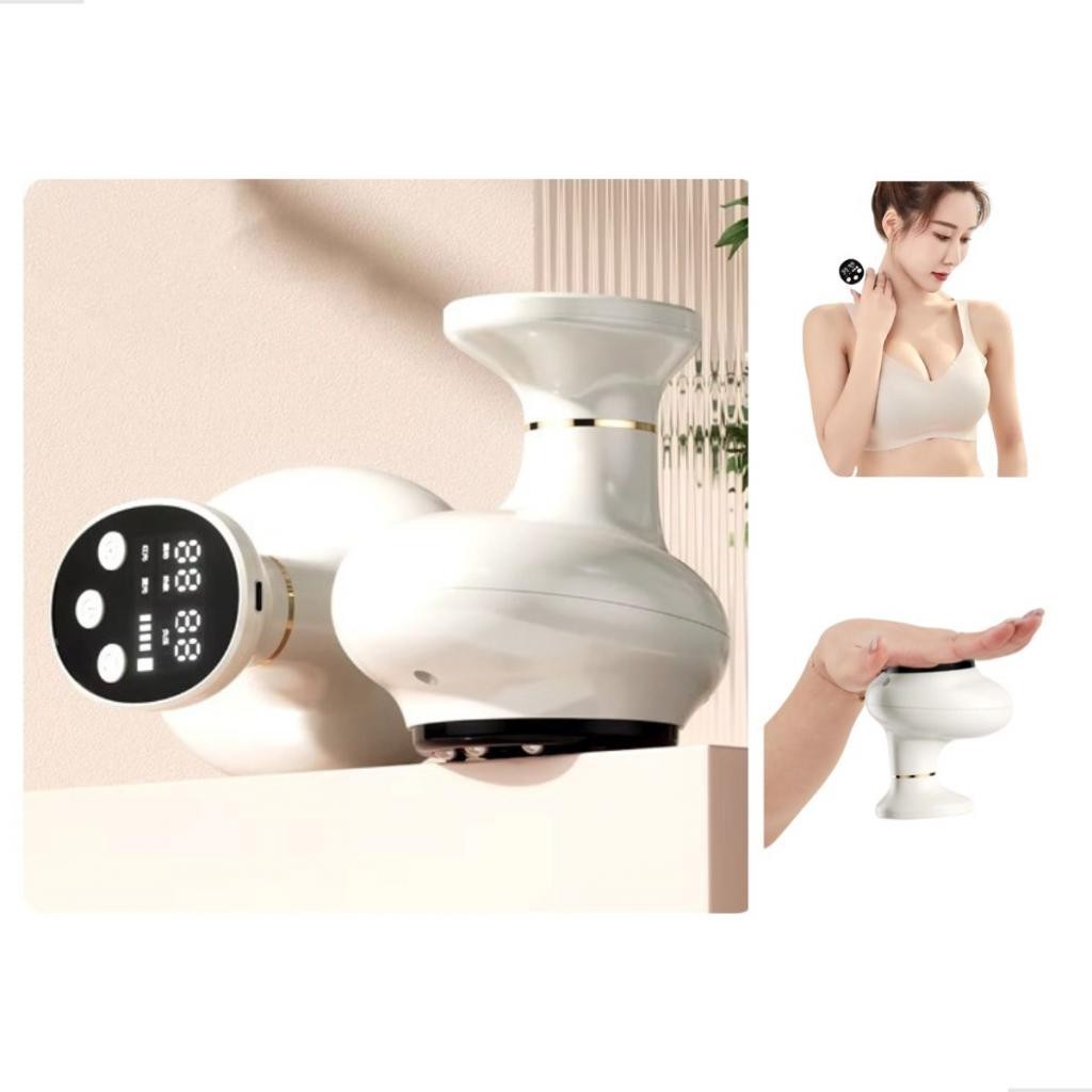 Massageador Sucção Ventosa a Vácuo - Corporal Elétrico Ventosaterapia