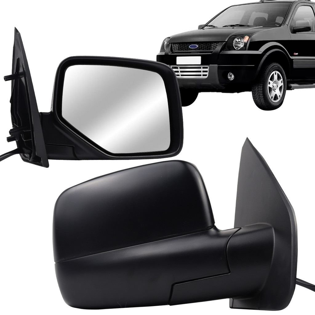 Retrovisor Ecosport 03 04 05 06 07 08 09 2010 2011 2012 Elétrico Texturizado em Oferta na Shopee