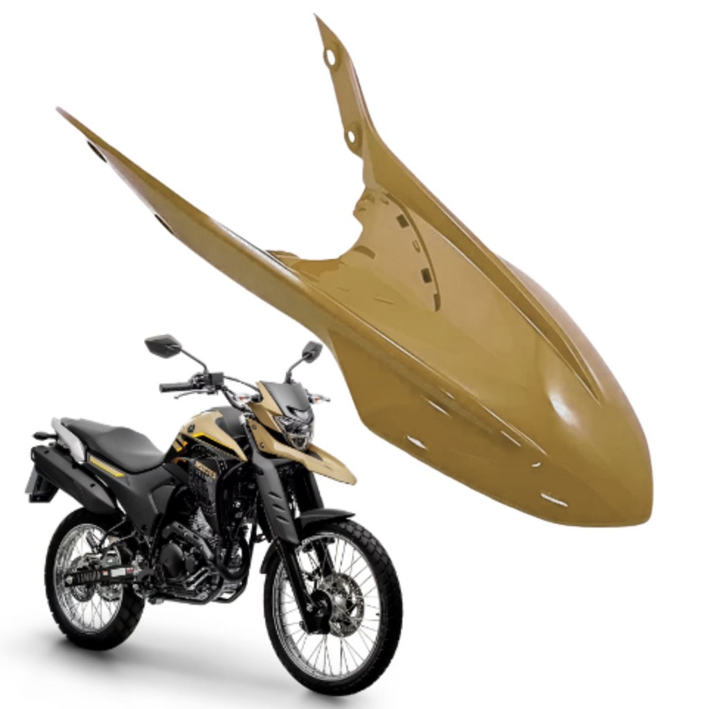 PARALAMA DIANTEIRO PARAMOTOS XTZ LANDER 250 2020-2024 BEGE PARAMOTOS YAMAHA