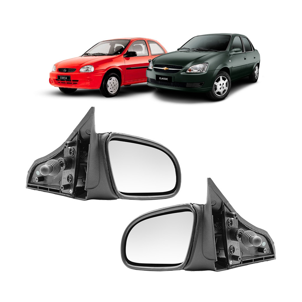 Par Retrovisor Corsa 94 A 01 Classic 94 A 16 C/Controle