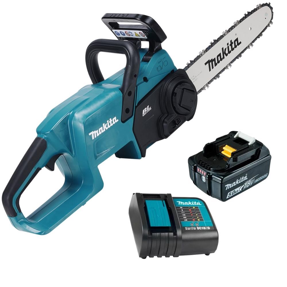 Motosserra 18V Sabre 30CM com Bateria e Carregador Bivolt MAKITA em Oferta na Shopee