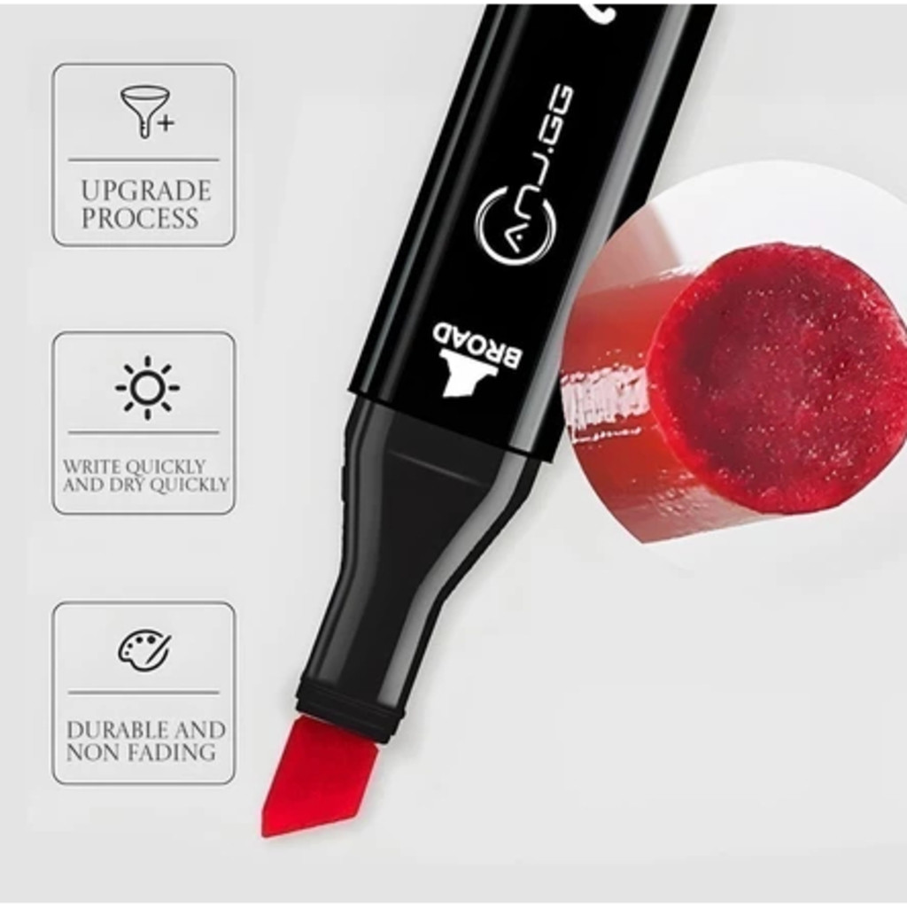 24 36 48 60 80 100 Caneta Marcadora De Ponta Dupla Conjunto De Canetas Aquarela Especial LM