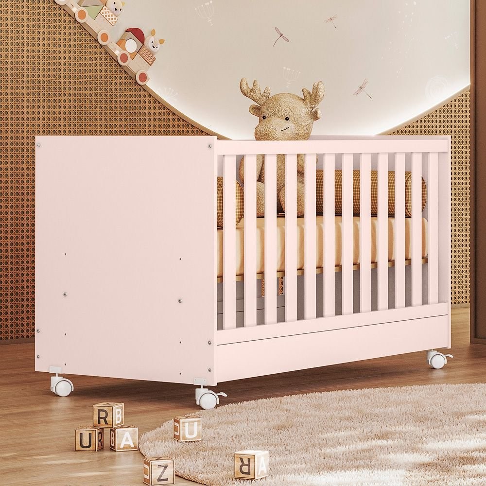 Berço Mini Cama Doce Sonho 77,0cm X 74,0cm X 133,0cm em Oferta na Shopee