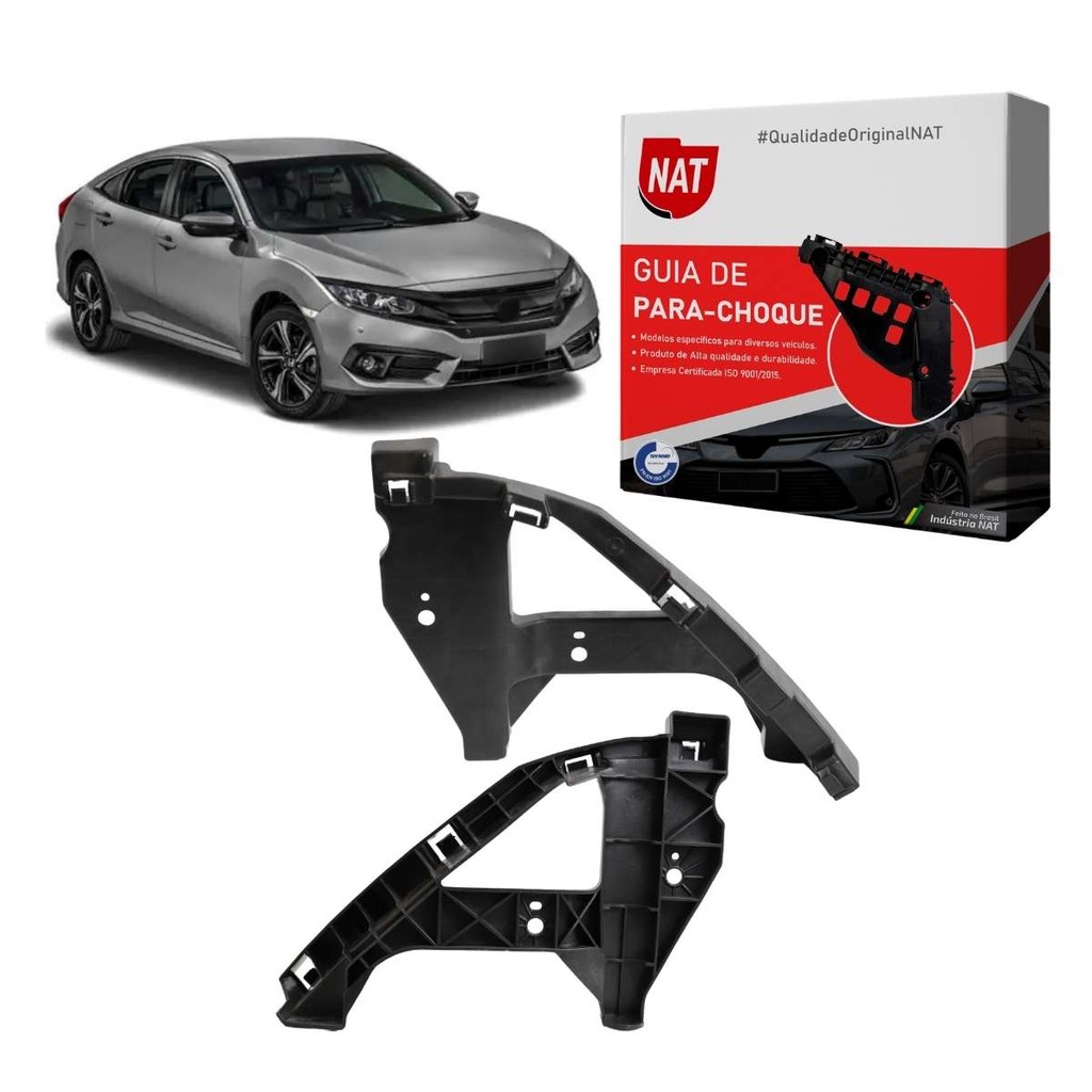 Suporte Guia Do Farol Civic 2017 Até 2021 em Oferta na Shopee