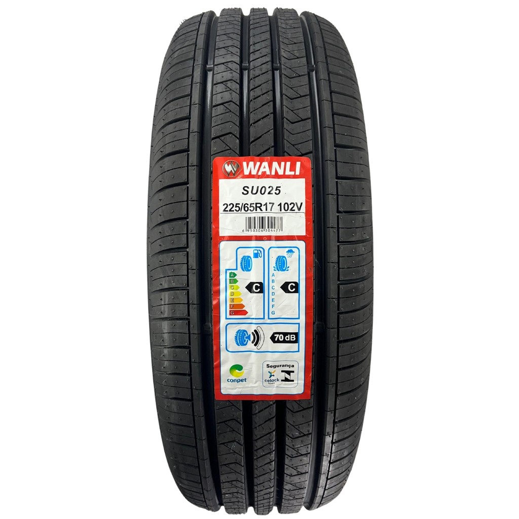 Pneu Wanli 225/65R17 102V SU025 HT SUV e Carros Passeio Aro 17- RAV4 CR-V COMPASS CAPTIVA OUTLANDER