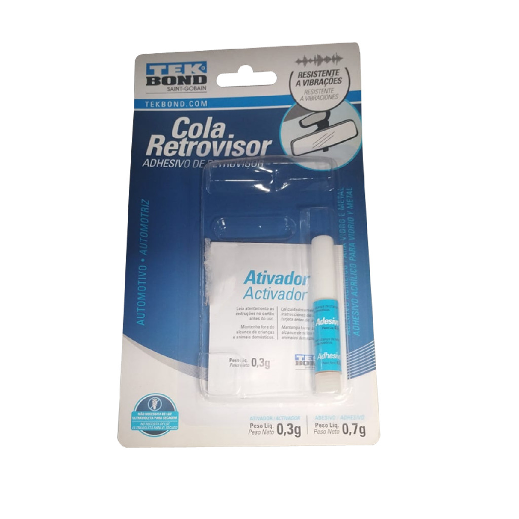 Cola Espelho Retrovisor 1g Tekbond Profissional em Oferta na Shopee