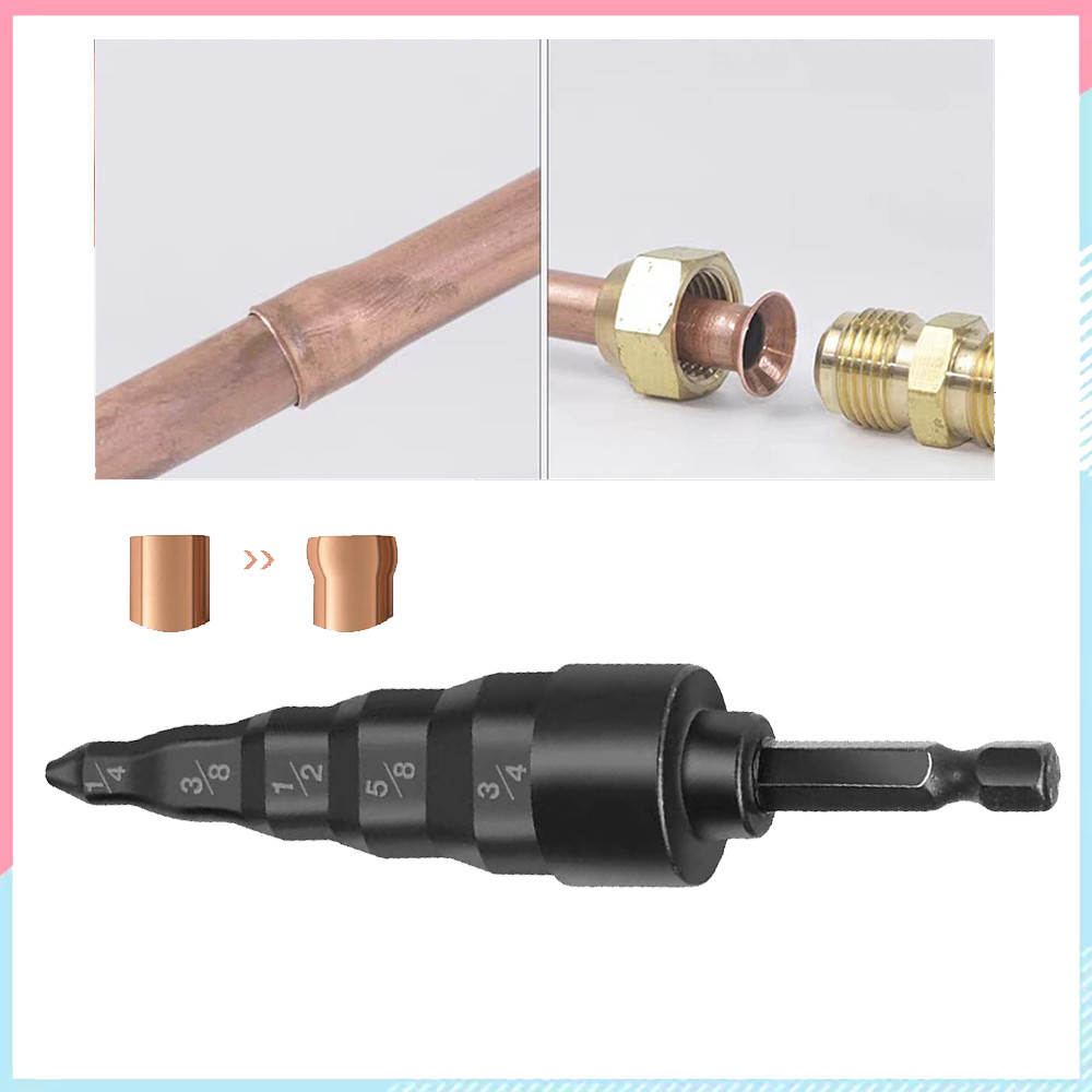 Ferramenta de reparo, expansor de tubo Swage 5 em 1 para ar condicionado, expansor de tubos de cobre, Expansor de Tubo