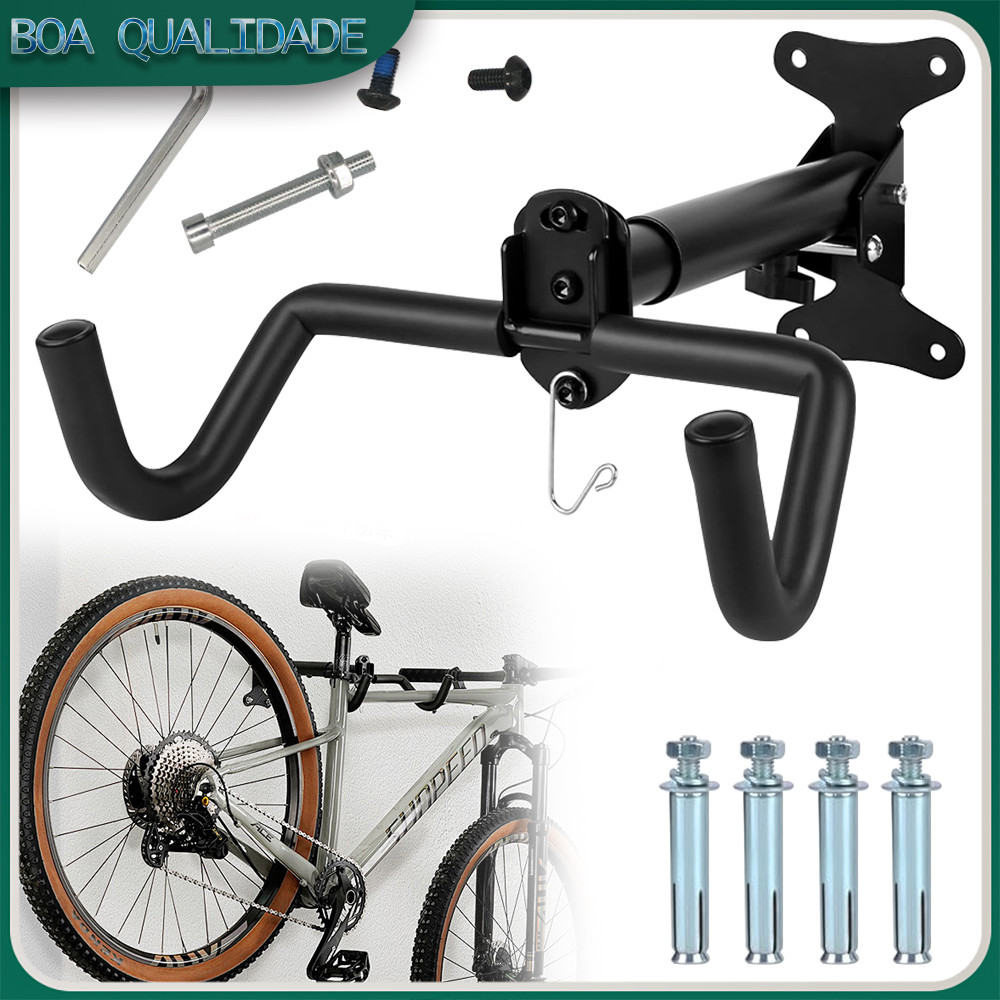Rack de exibição de bicicleta rack de suspensão de parede com gancho ajustável Mountain Road Bike gancho de parede