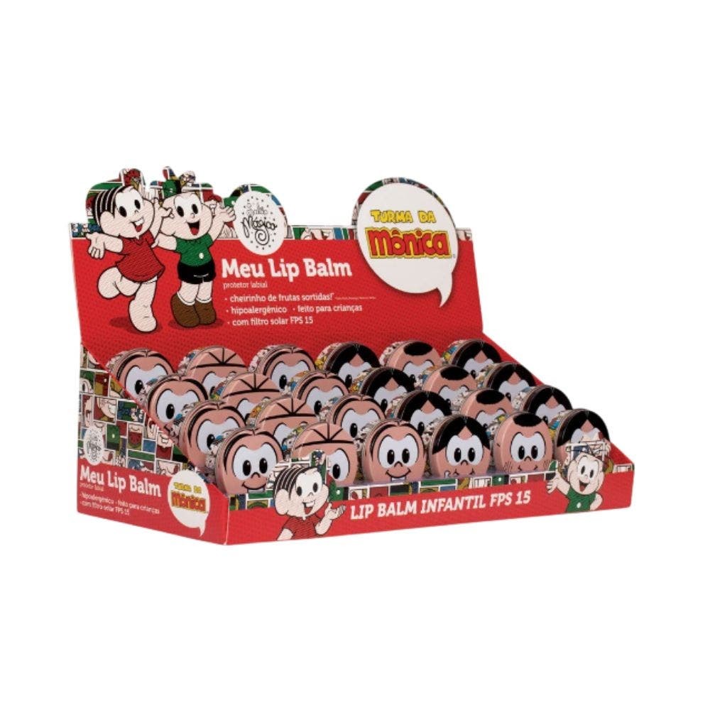 Lip Balm Turma Da Mônica Lata Tutti-Frutti — imagem 2 de 2