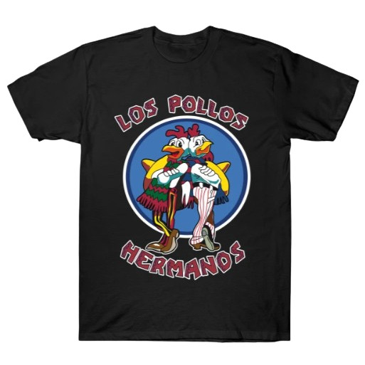 Camiseta Los Pollos Hermanos - Breaking Bad Adulto/Infantil Lançamento Camiseta Em Algodao TrendBox Mania