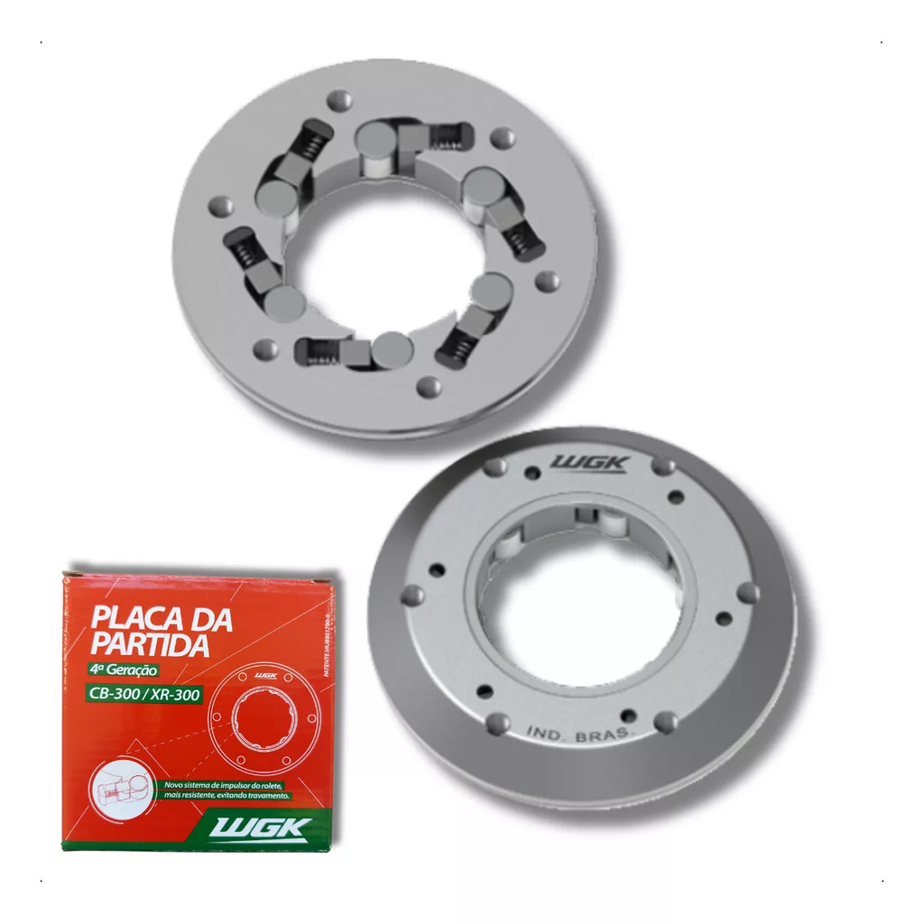 PLACA PARTIDA CB 300 / XRE 300 (WGK) 10125051 em Oferta na Shopee