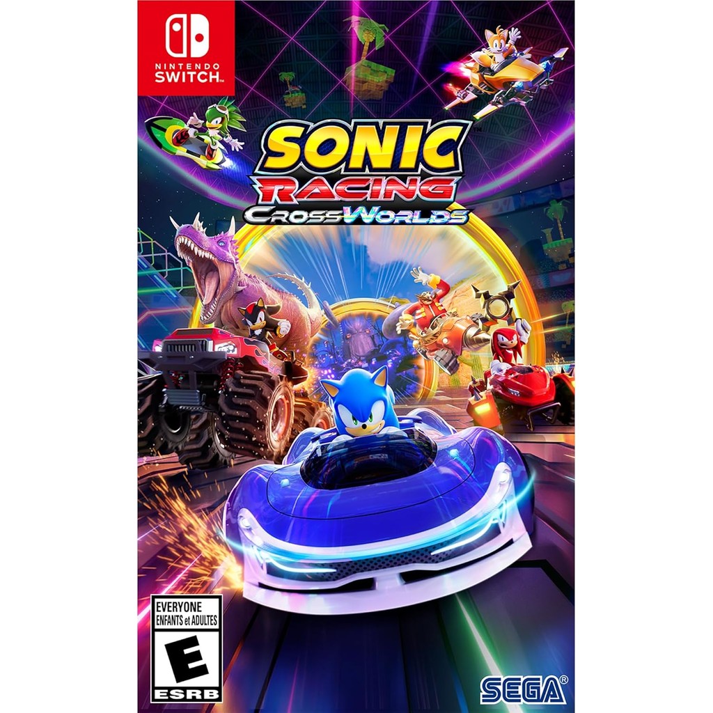 Sonic Racing CrossWorlds Launch Edition Switch Midia Fisica em Oferta na Shopee