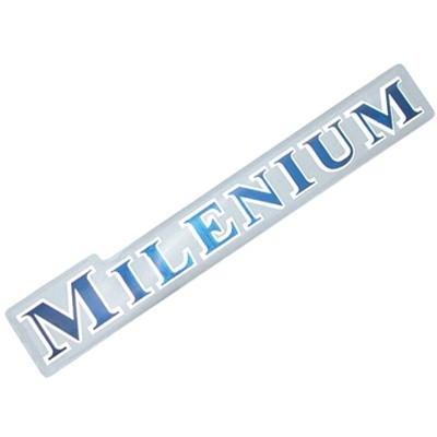 Emblema Adesivo Chevrolet Milenium Resinado PU