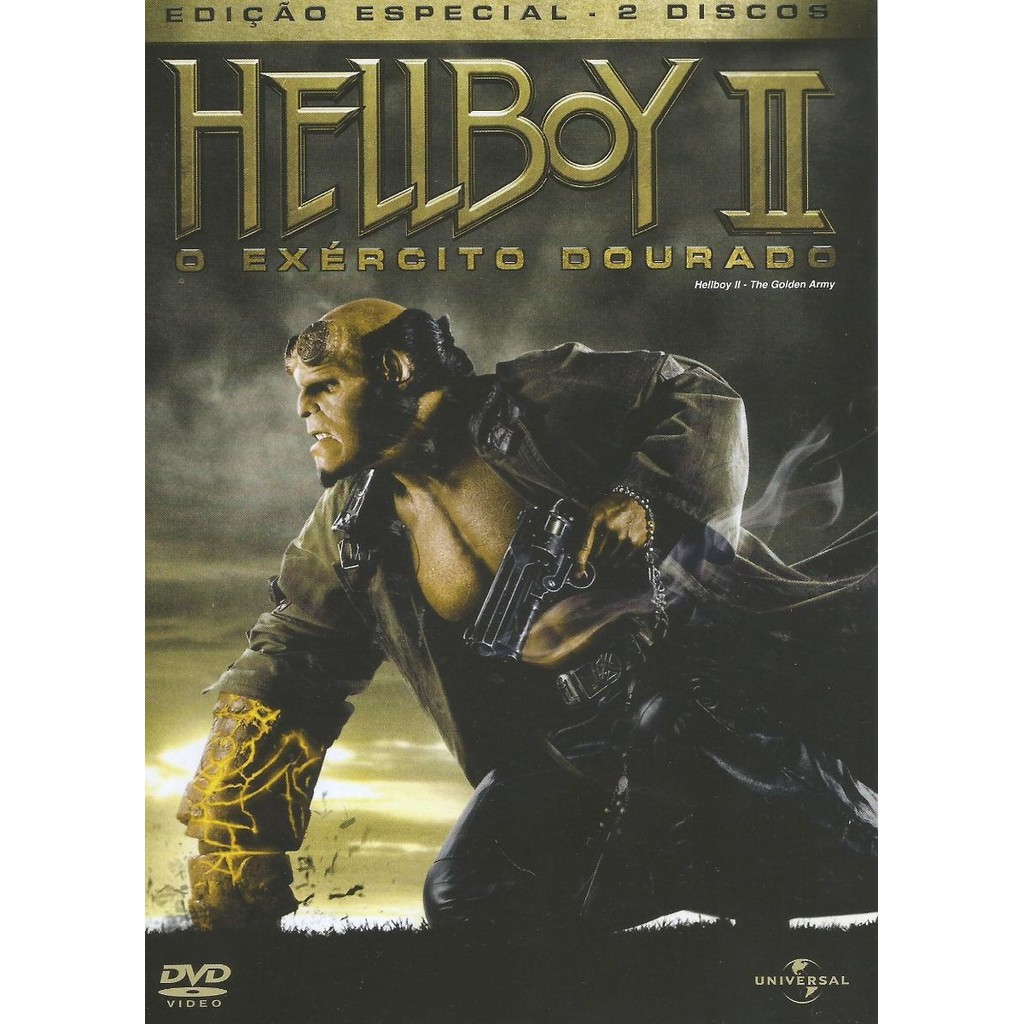 Dvd - Hellboy 2 - O Exército Dourado - Ed Especial - Lacrado